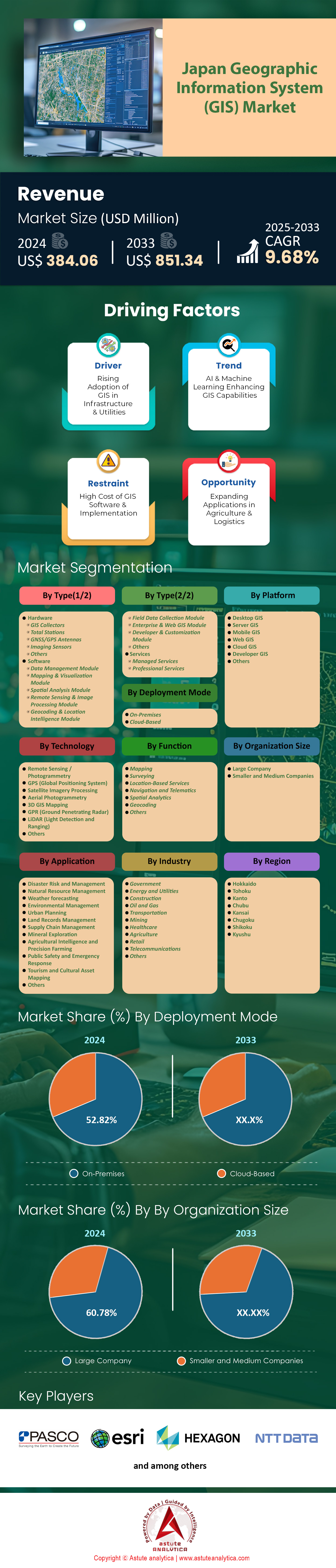 Japan Markt für geografische Informationssysteme